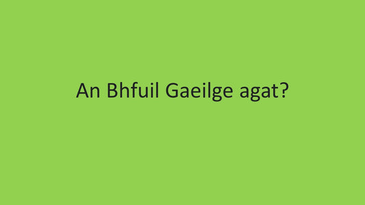 My Irish Language Journey
