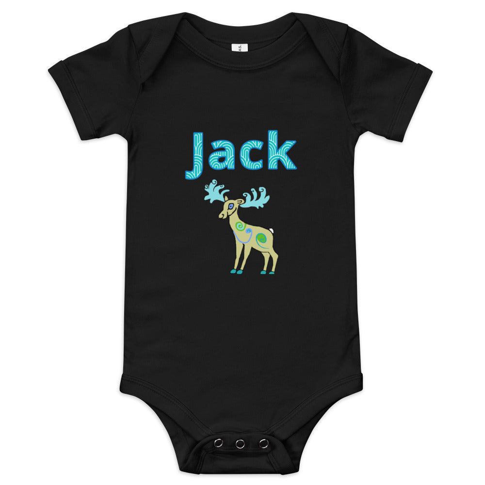 Jack Personalized Baby short sleeve one piece