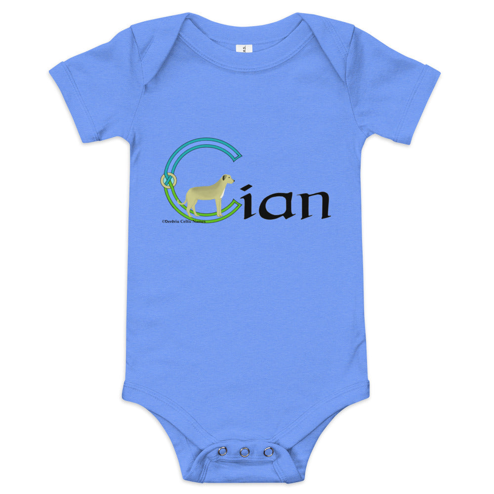 Cían (Keane) Personalized Baby short sleeve one piece