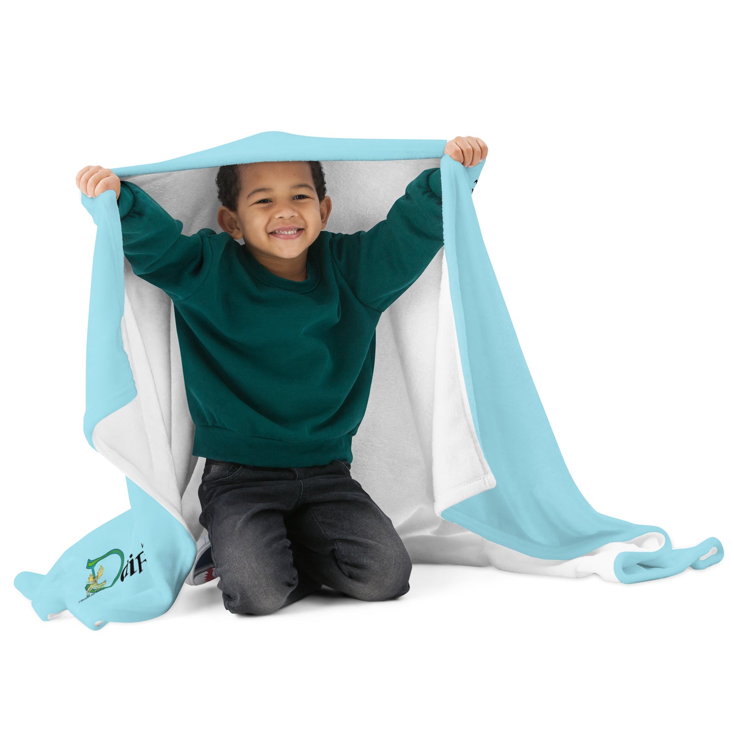 Dáire (Darragh) - Personalized Baby Blanket with Irish name Dáire