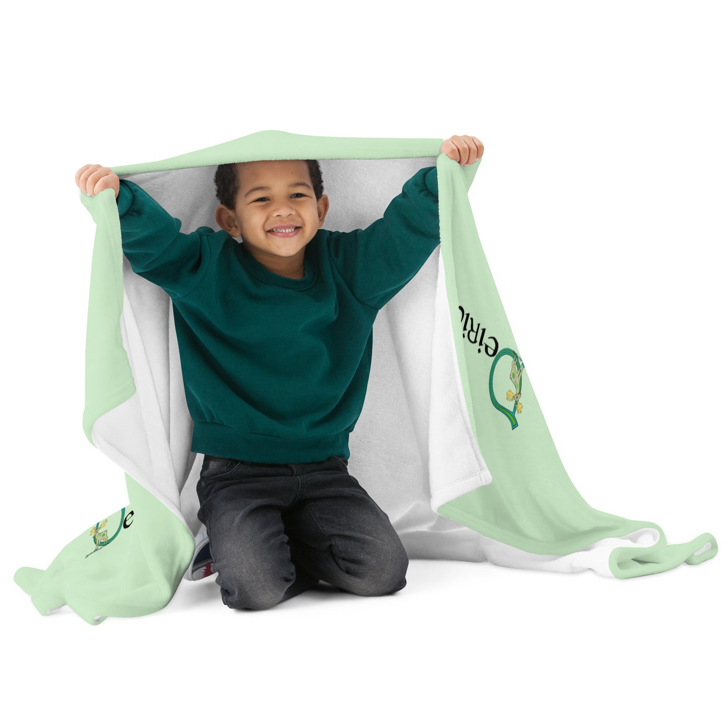 Deiric (Derek) - Personalized Baby Blanket with Irish name Deiric