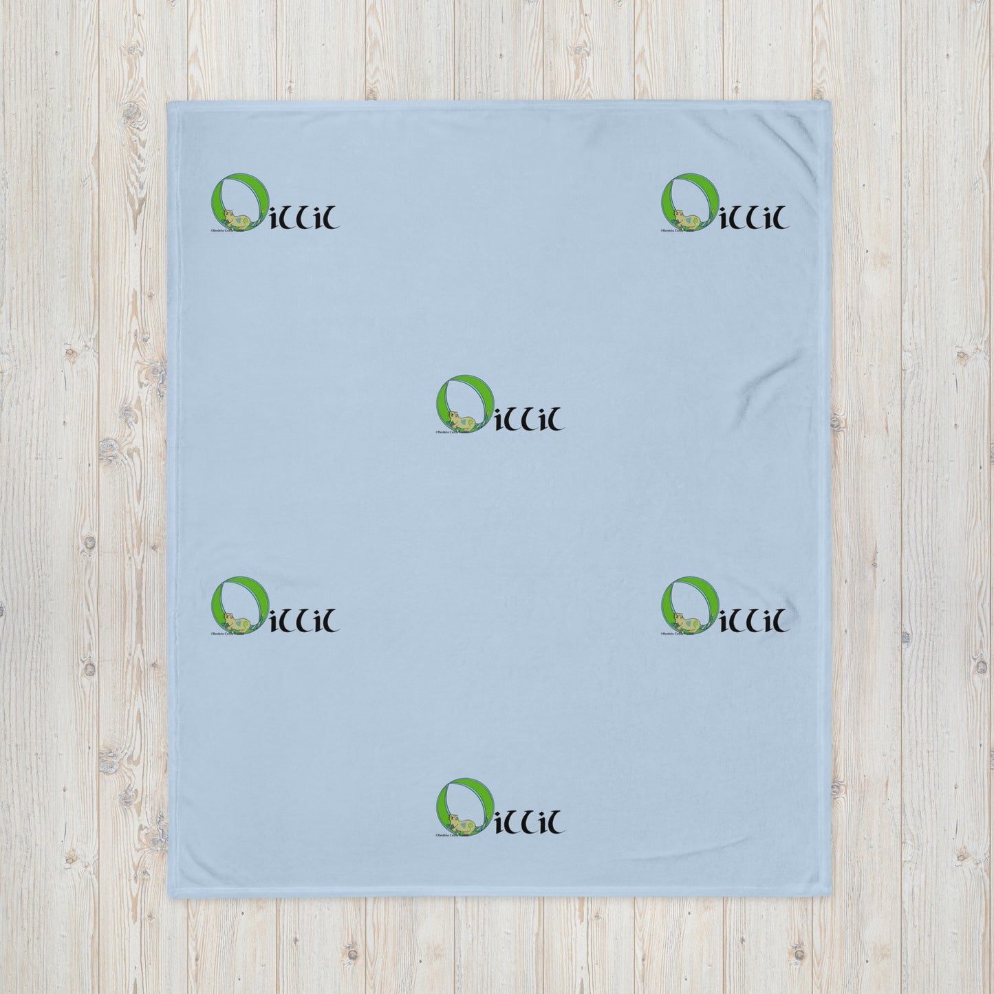 Oillil (Elijah) - Personalized Blanket with Irish name Oillil