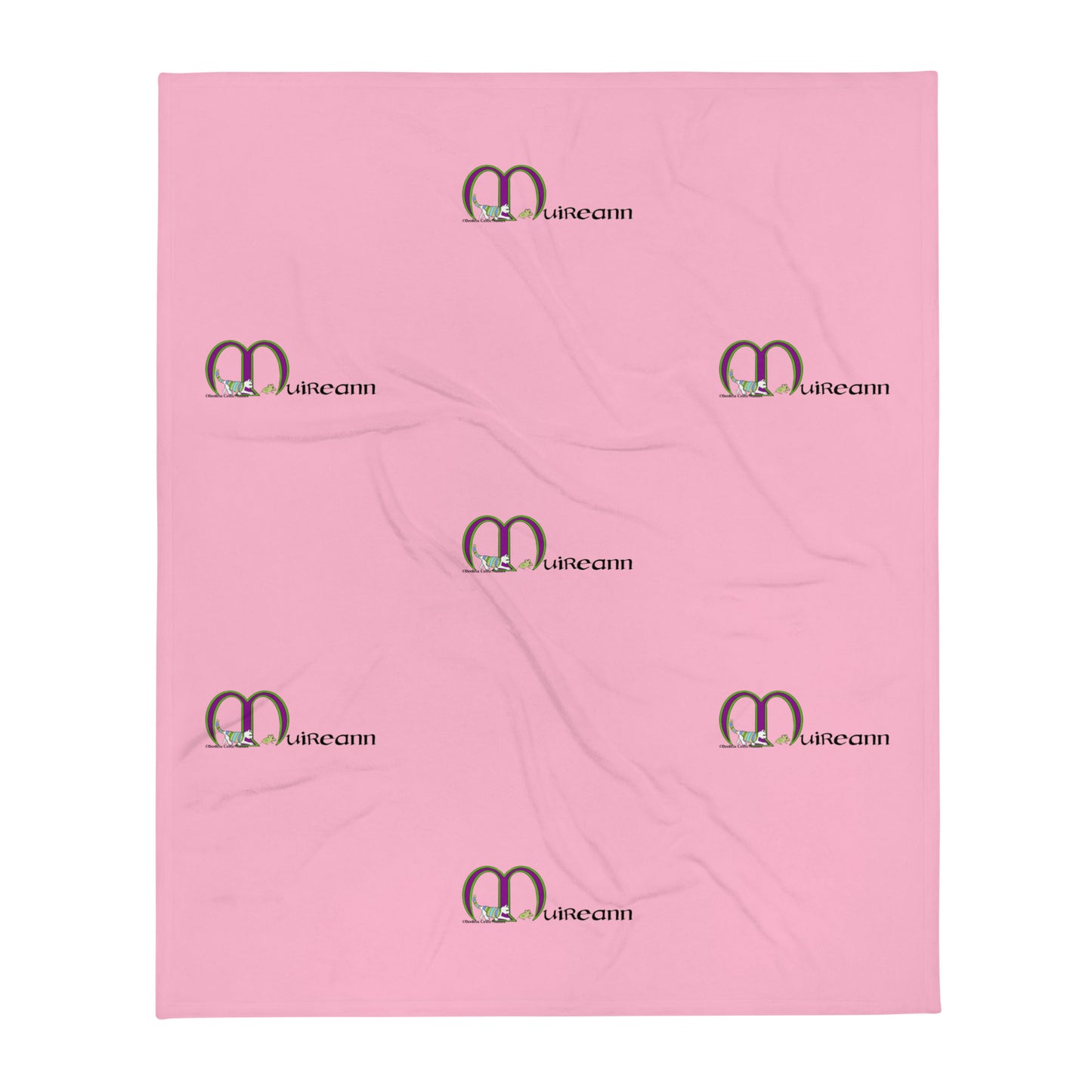 Muireann (Marnie) - Personalized Blanket with Irish name Muireann