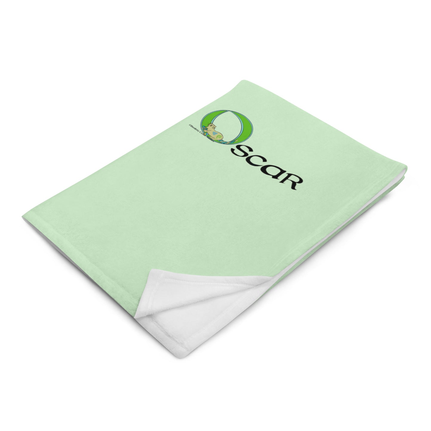 Oscar- Personalized Baby Blanket with Irish name Oscar
