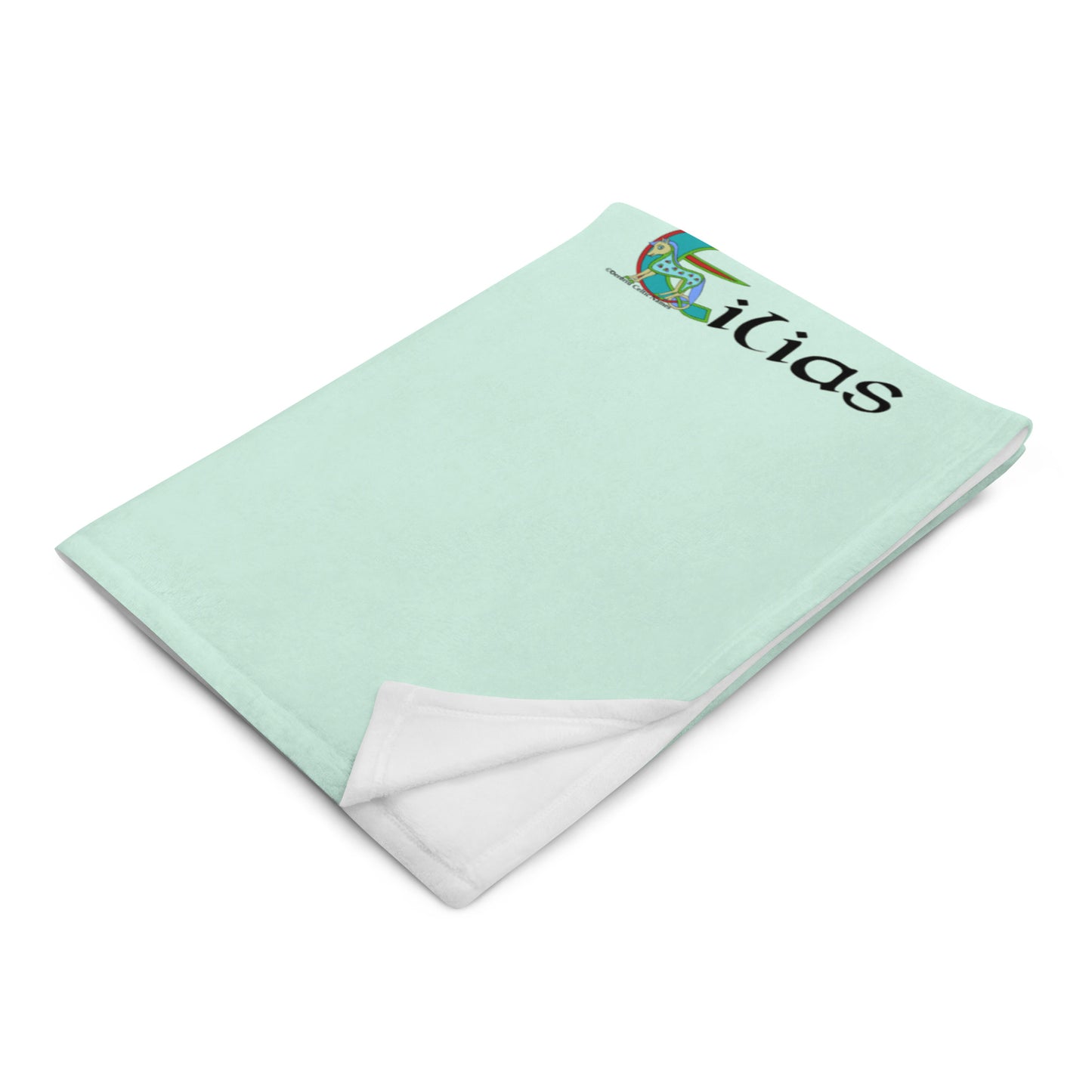 Éilias (Elijah) - Personalized Blanket with Irish name Éilias