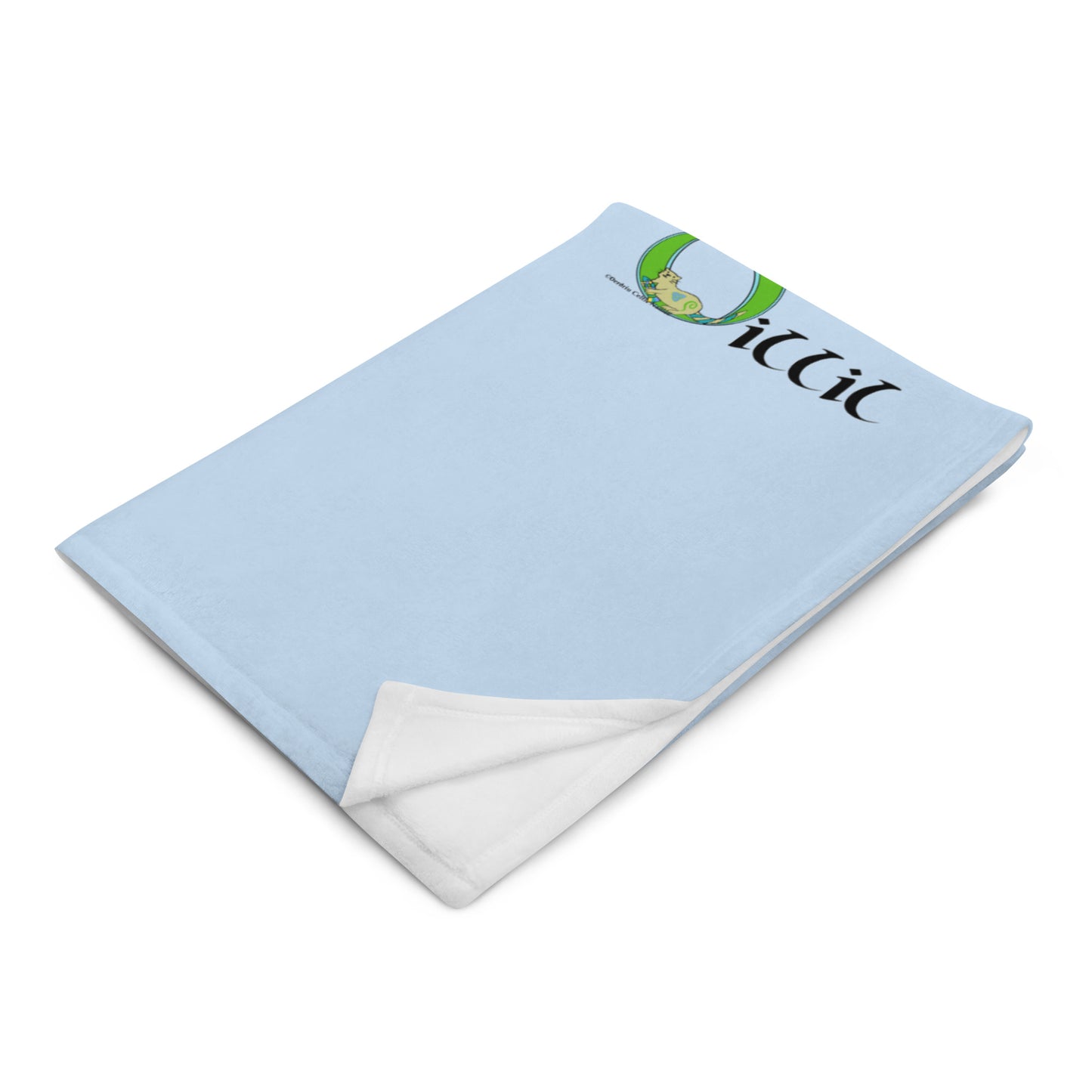 Oillil (Elijah) - Personalized Blanket with Irish name Oillil