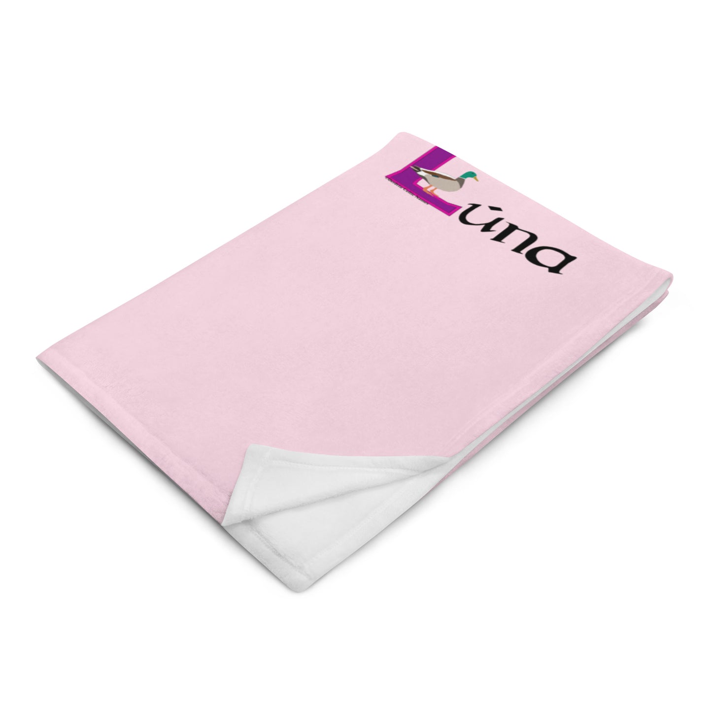 Lúna (Luna) - Personalized Blanket with Irish name Lúna