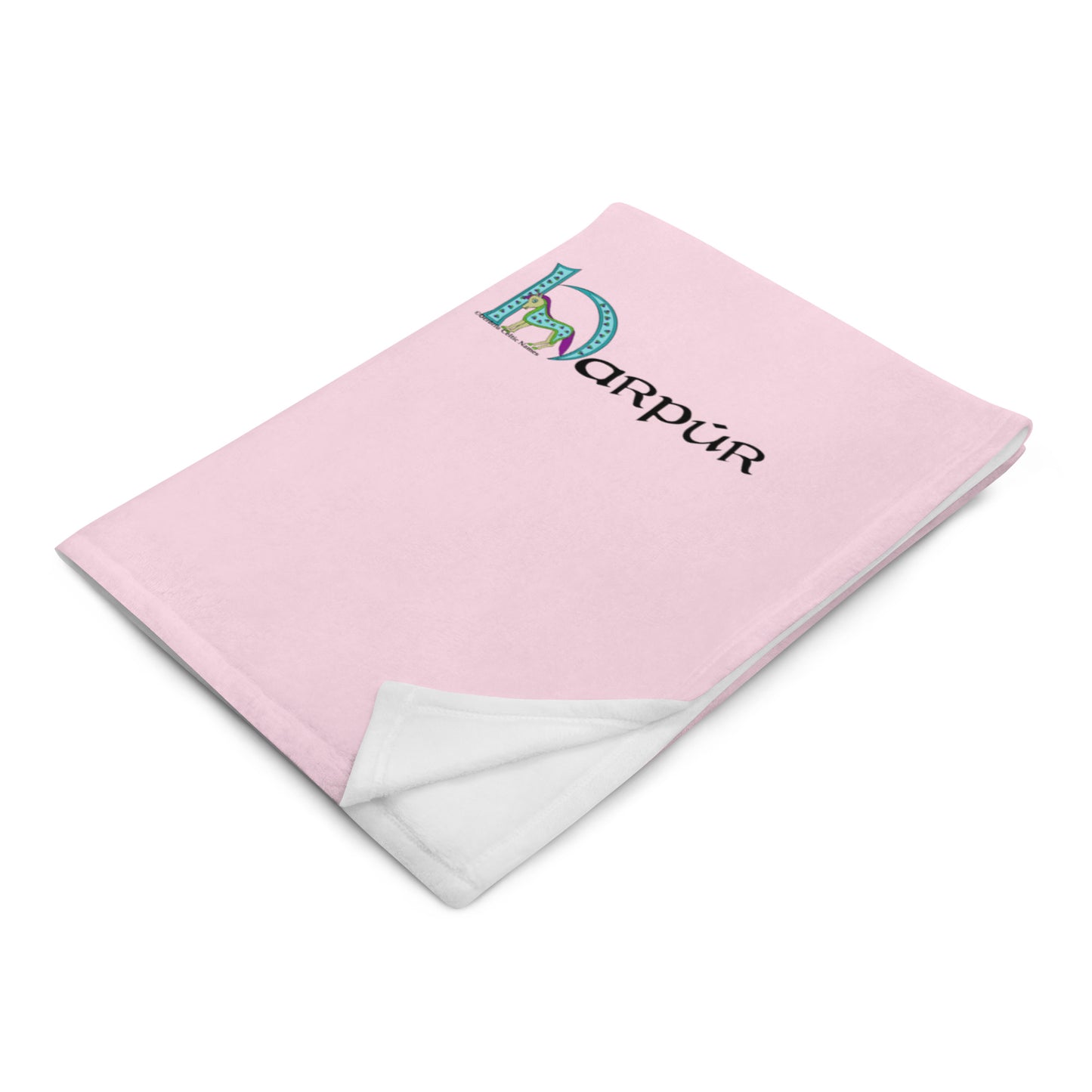 Harpúr (Harper) - Personalized Blanket with Irish name Harpúr