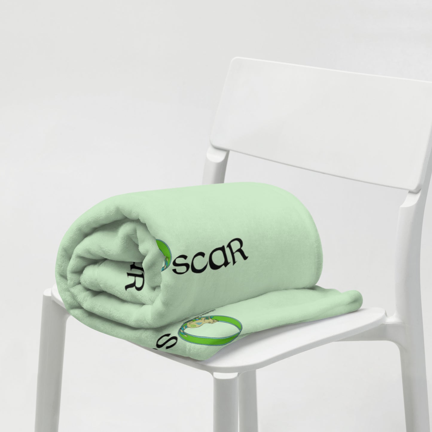 Oscar- Personalized Baby Blanket with Irish name Oscar