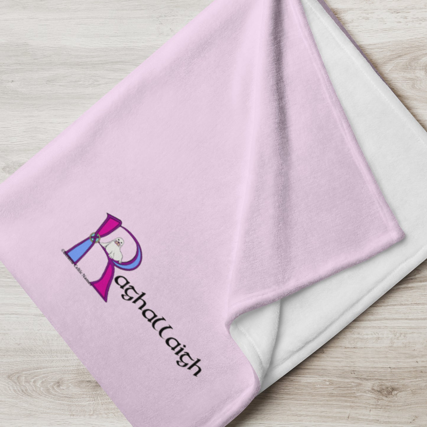 Raghallaigh (Riley) - Personalized Blanket with Irish name Raghallaigh
