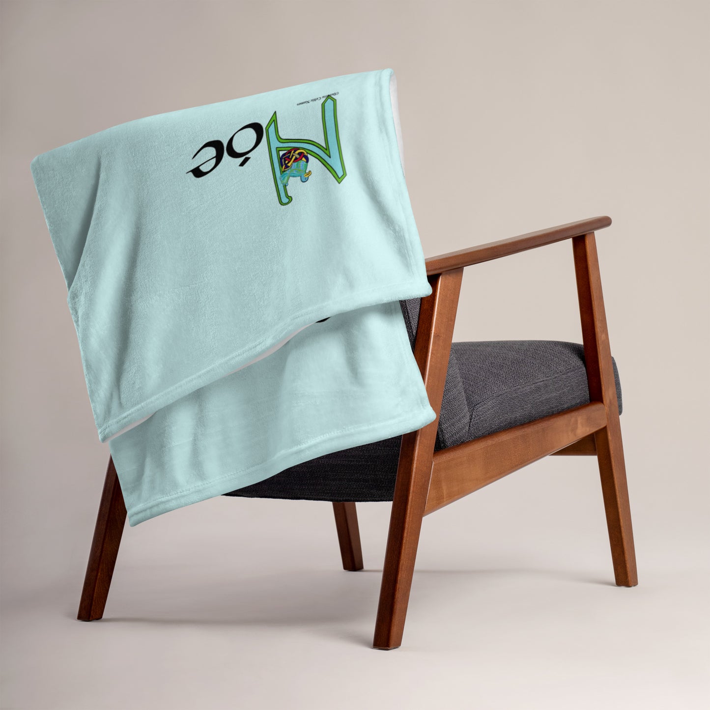 Nóe (Noah) - Personalized Blanket with Irish name Nóe