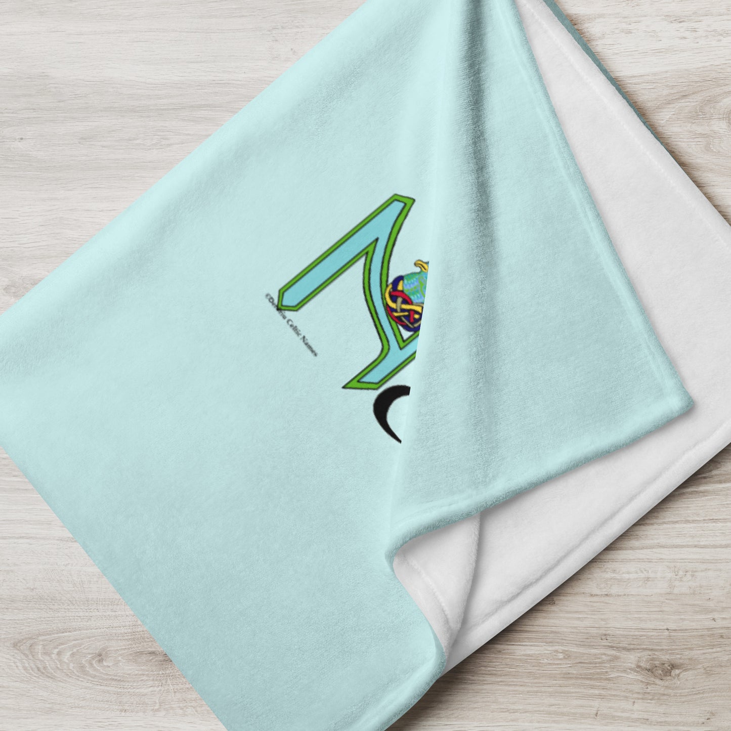 Nóe (Noah) - Personalized Blanket with Irish name Nóe