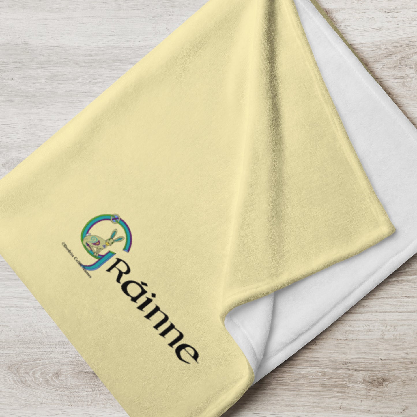 Gráinne (Grace) - Personalized Blanket with Irish name Gráinne