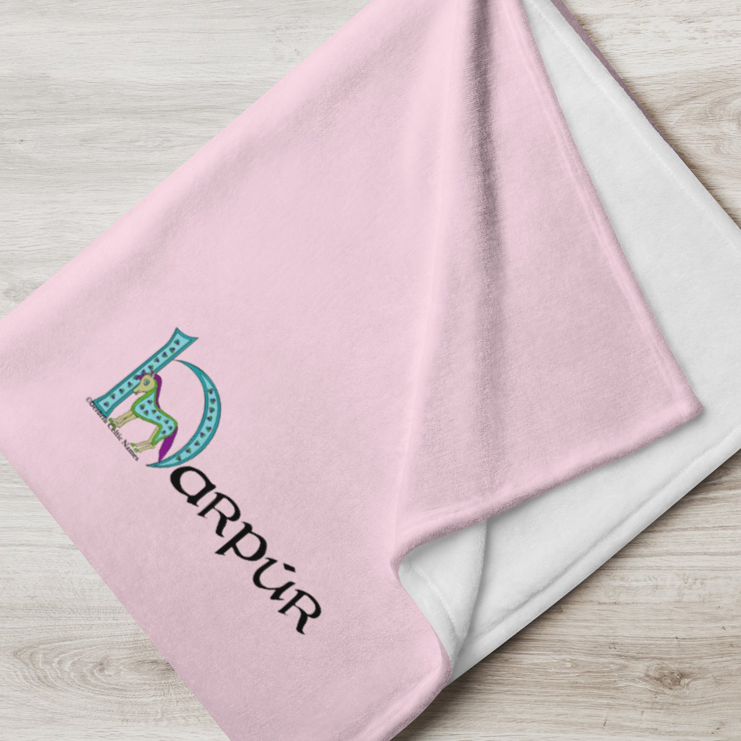 Harpúr (Harper) - Personalized Blanket with Irish name Harpúr