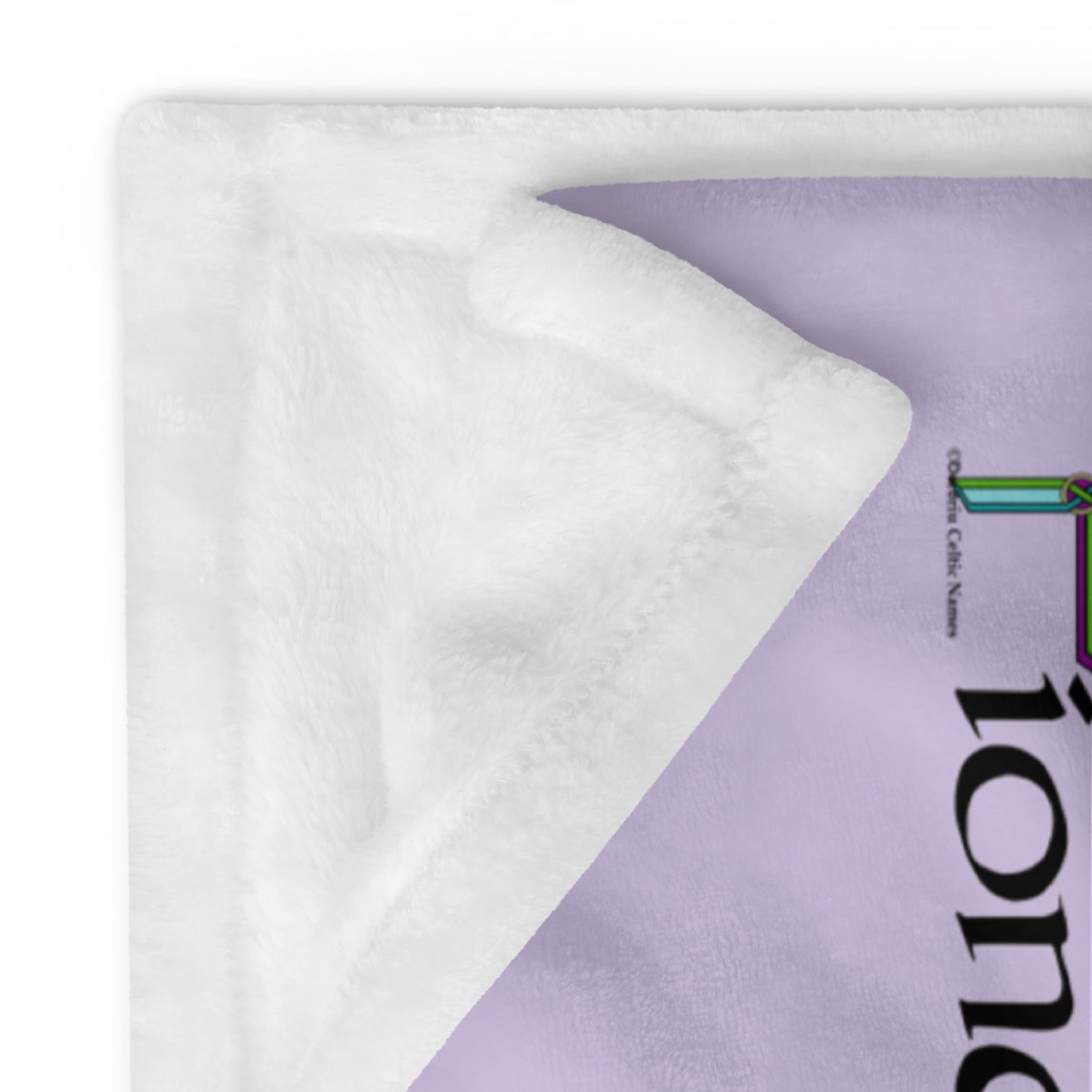 Fíona (Fiona) - Personalized Blanket with Irish name Fíona