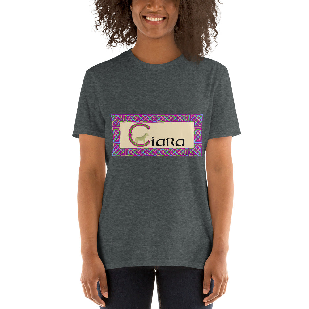 Ciara (Keira) Personalized Short-Sleeve Unisex T-Shirt
