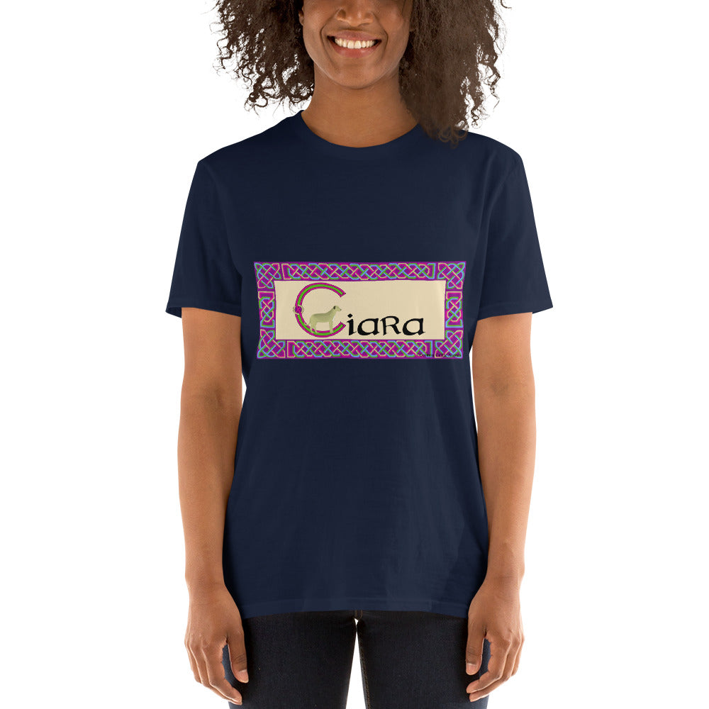 Ciara (Keira) Personalized Short-Sleeve Unisex T-Shirt