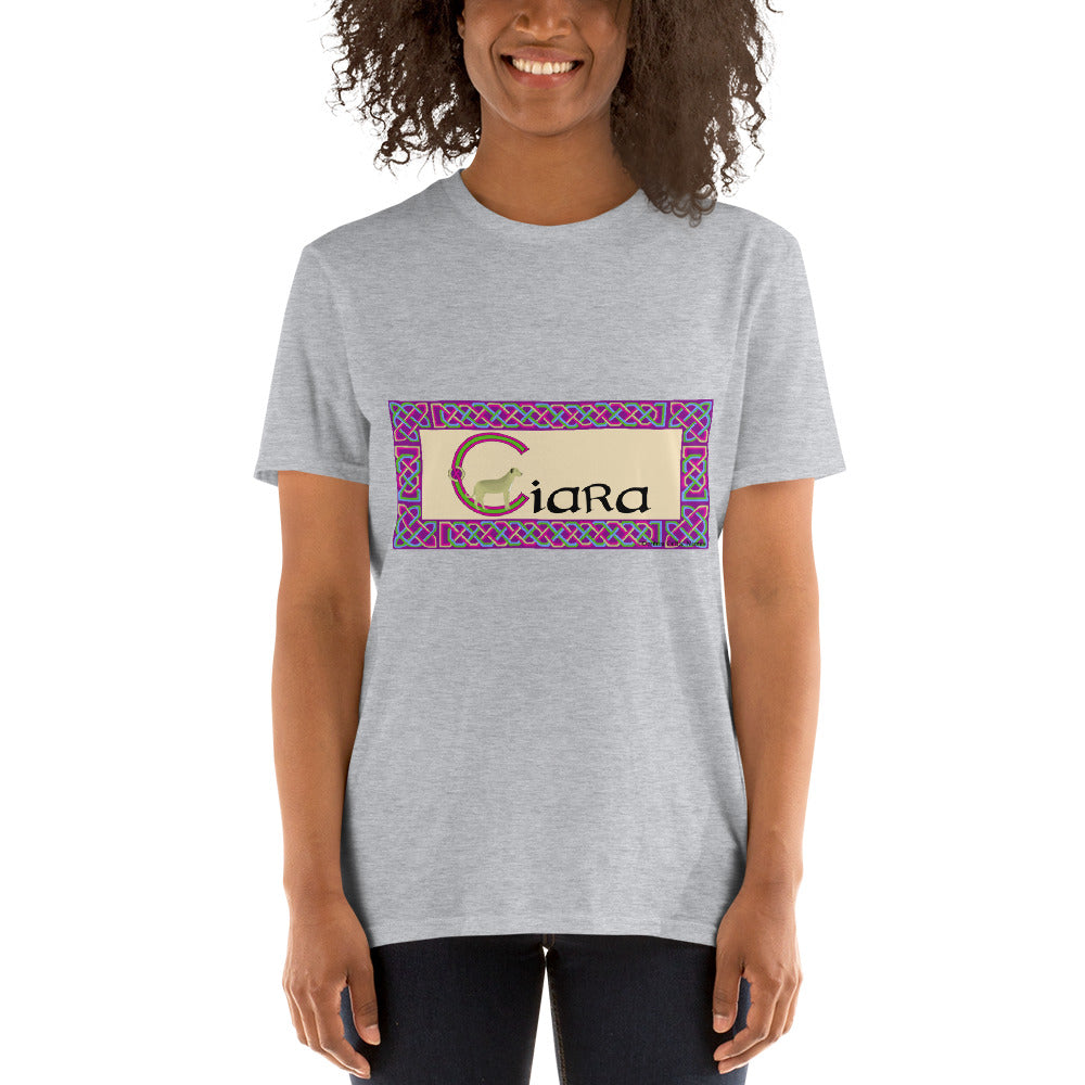 Ciara (Keira) Personalized Short-Sleeve Unisex T-Shirt