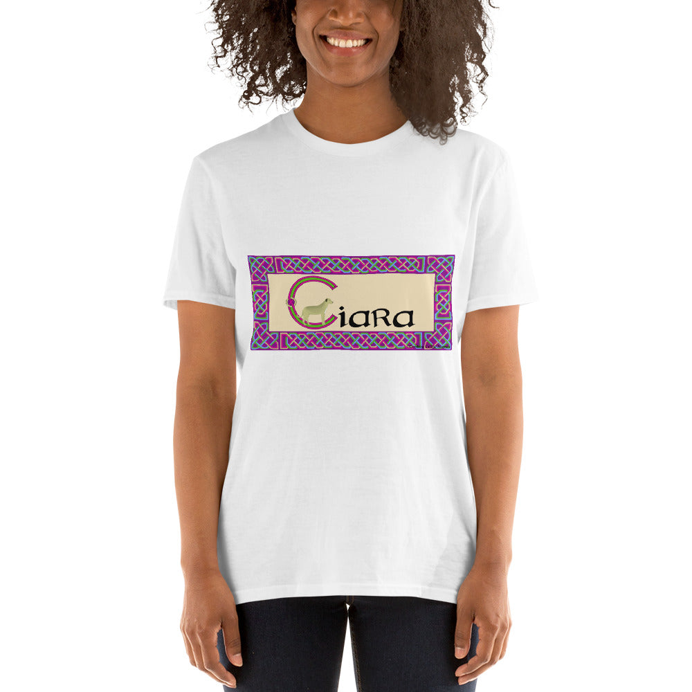 Ciara (Keira) Personalized Short-Sleeve Unisex T-Shirt