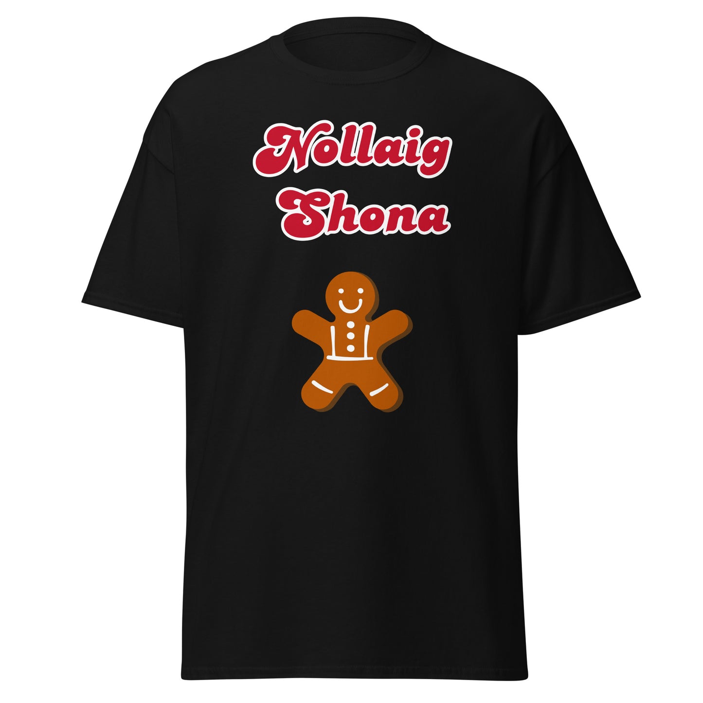 Nollaig Shona (Happy Christmas) Irish Language Unisex Christmas T-Shirt