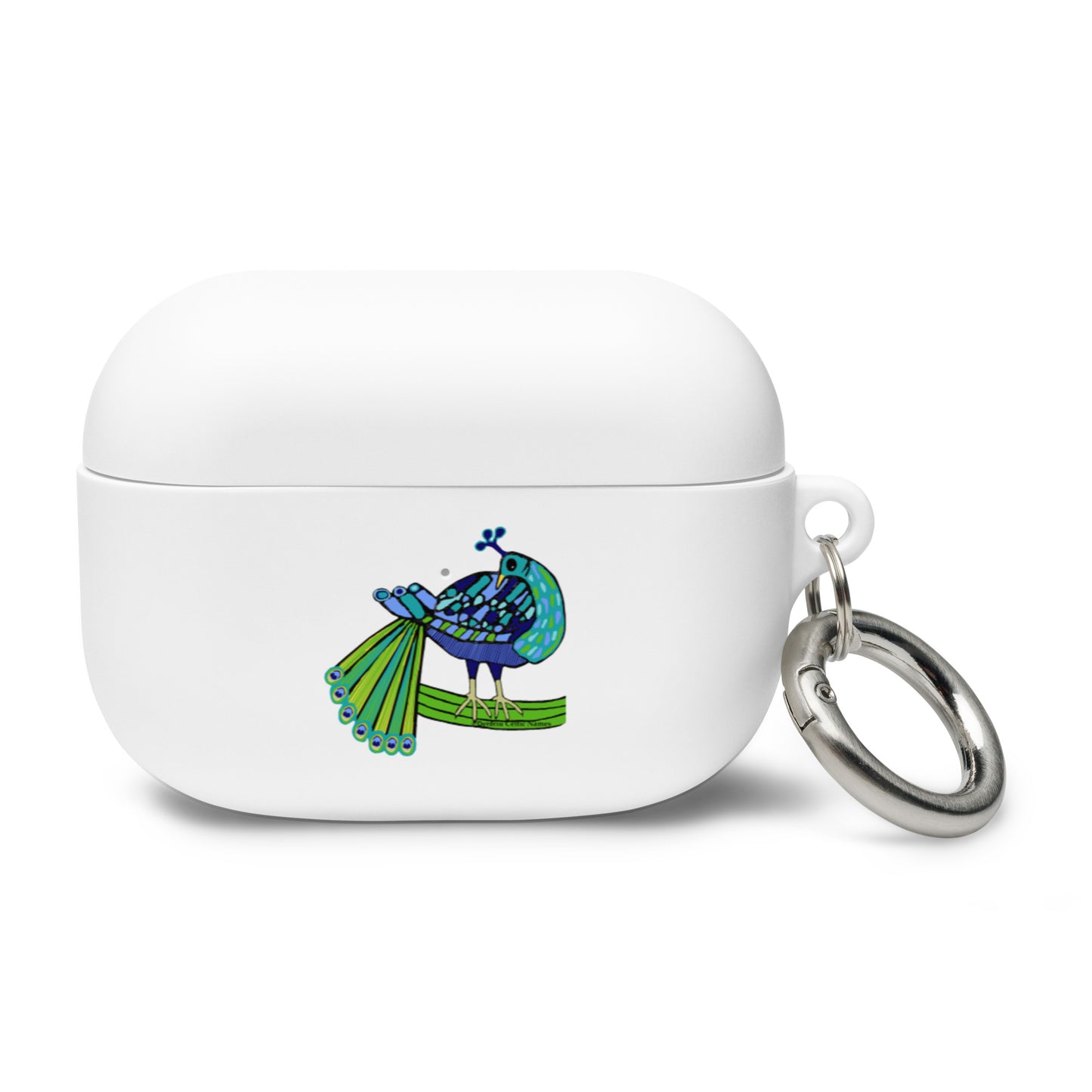 Peacock Design Rubber Case for AirPods®