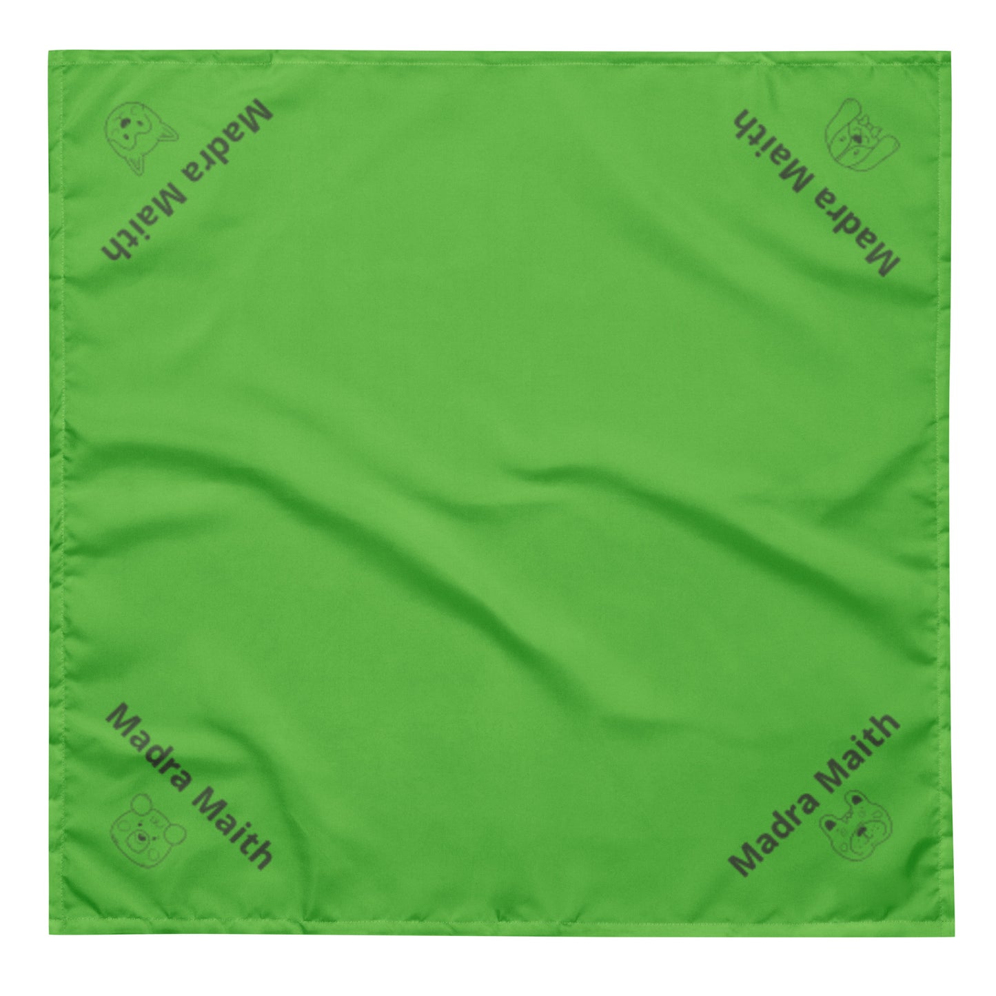 Madra Maith (Good Dog) - Personalized Irish Language Dog Bandana (Free Shipping)