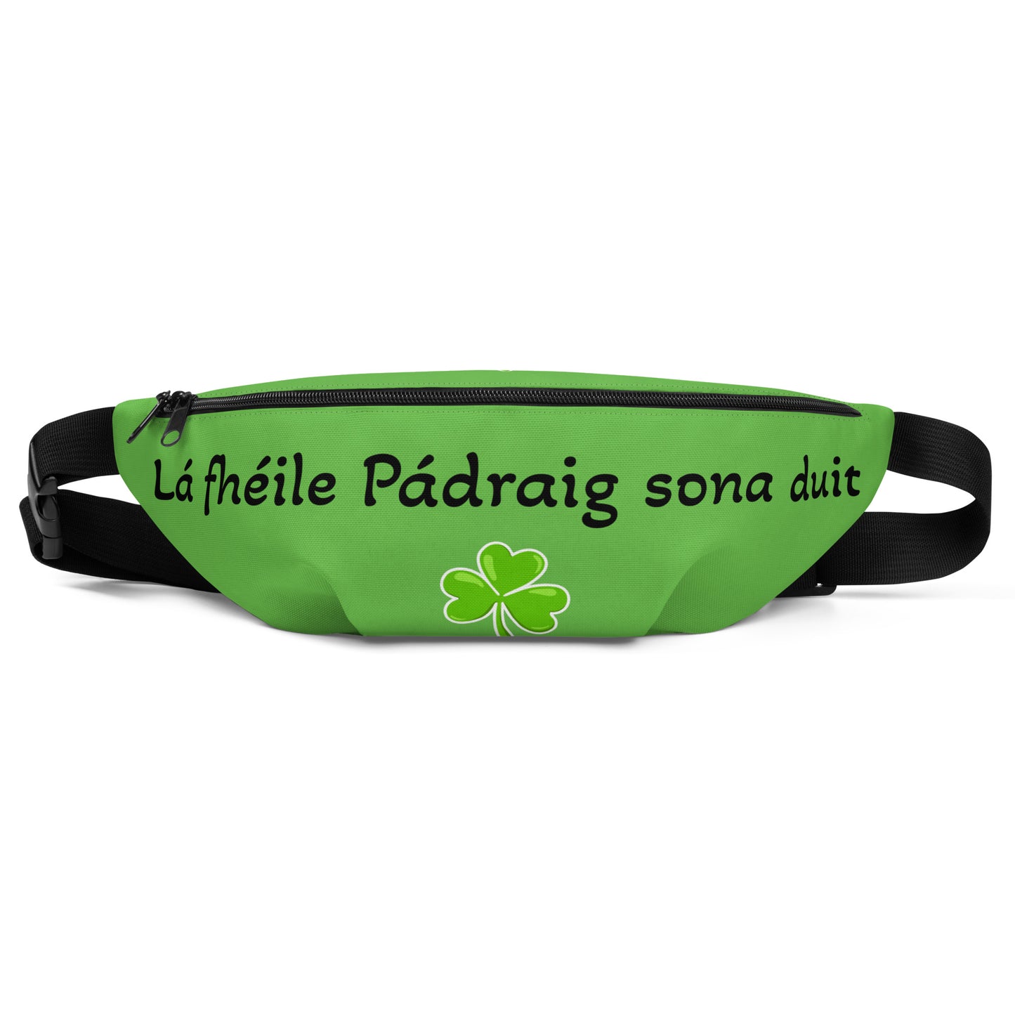 Lá Fhéile Pádraig sona duit (Happy St Patrick's Day) Irish Language Belt Bag