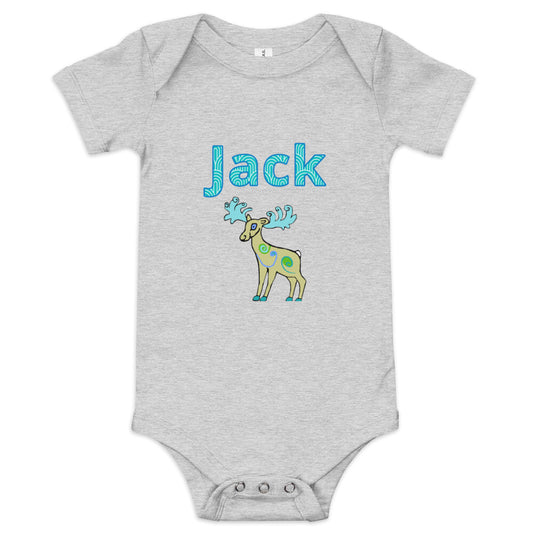 Jack Personalized Baby short sleeve one piece