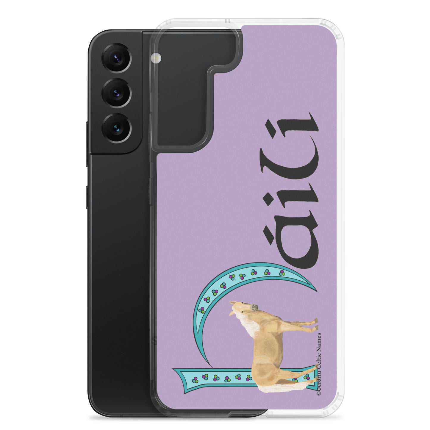 Háili (Holly) - Personalized Clear Case for Samsung® with Irish name Háili