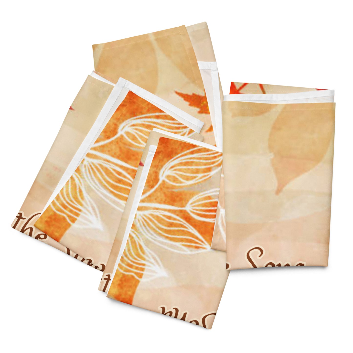 Lá Altaithe Sona (Happy Thanksgiving) Irish Language Cloth Napkin Set
