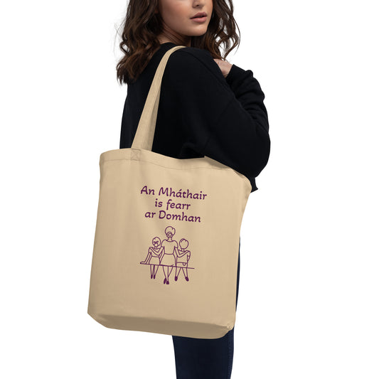 Best Mother in the World - Irish Language Mother's Day Eco Tote Bag