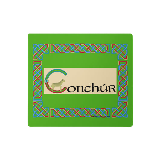 Conchúr (Conor) Gaming Mouse Pad Personalized with Irish name Conchúr