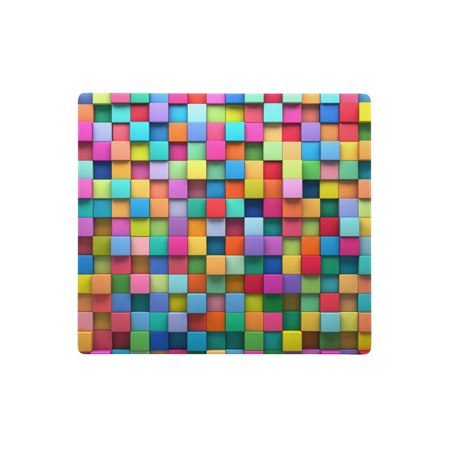 Colored Squares Gaming Mouse Pad