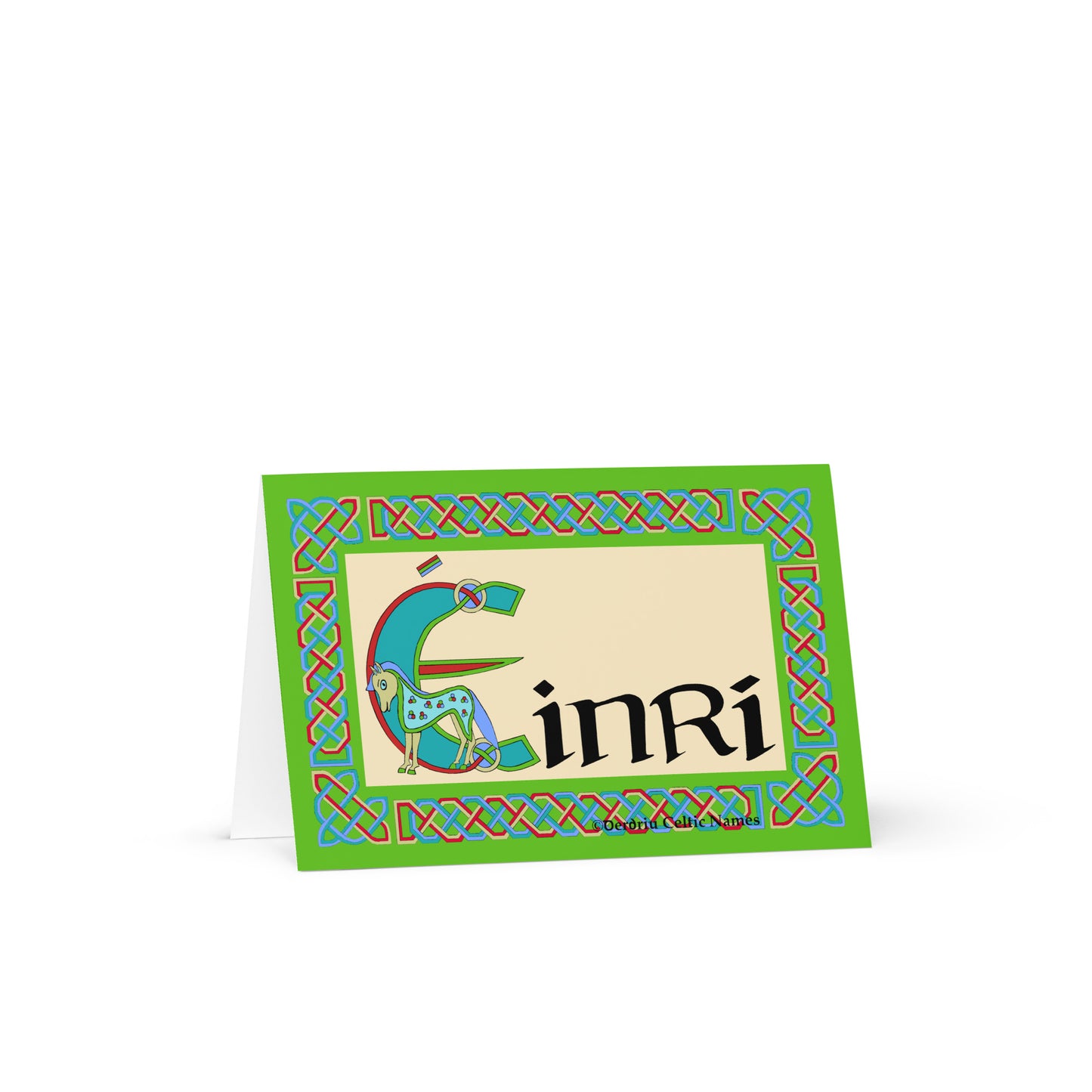 Éinrí (Henry, Harry) Personalized Irish Language Birthday Card