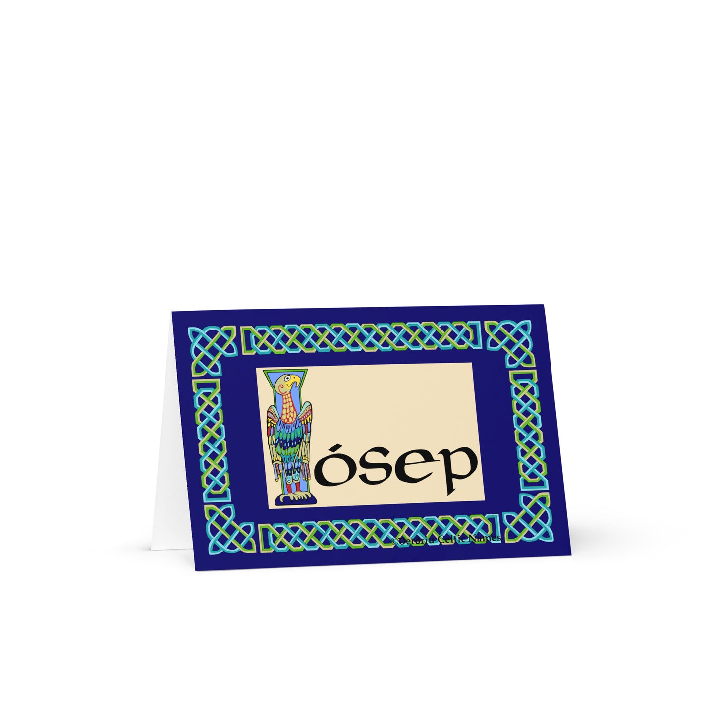 Iósep (Joseph) Personalized Irish Language Birthday Card