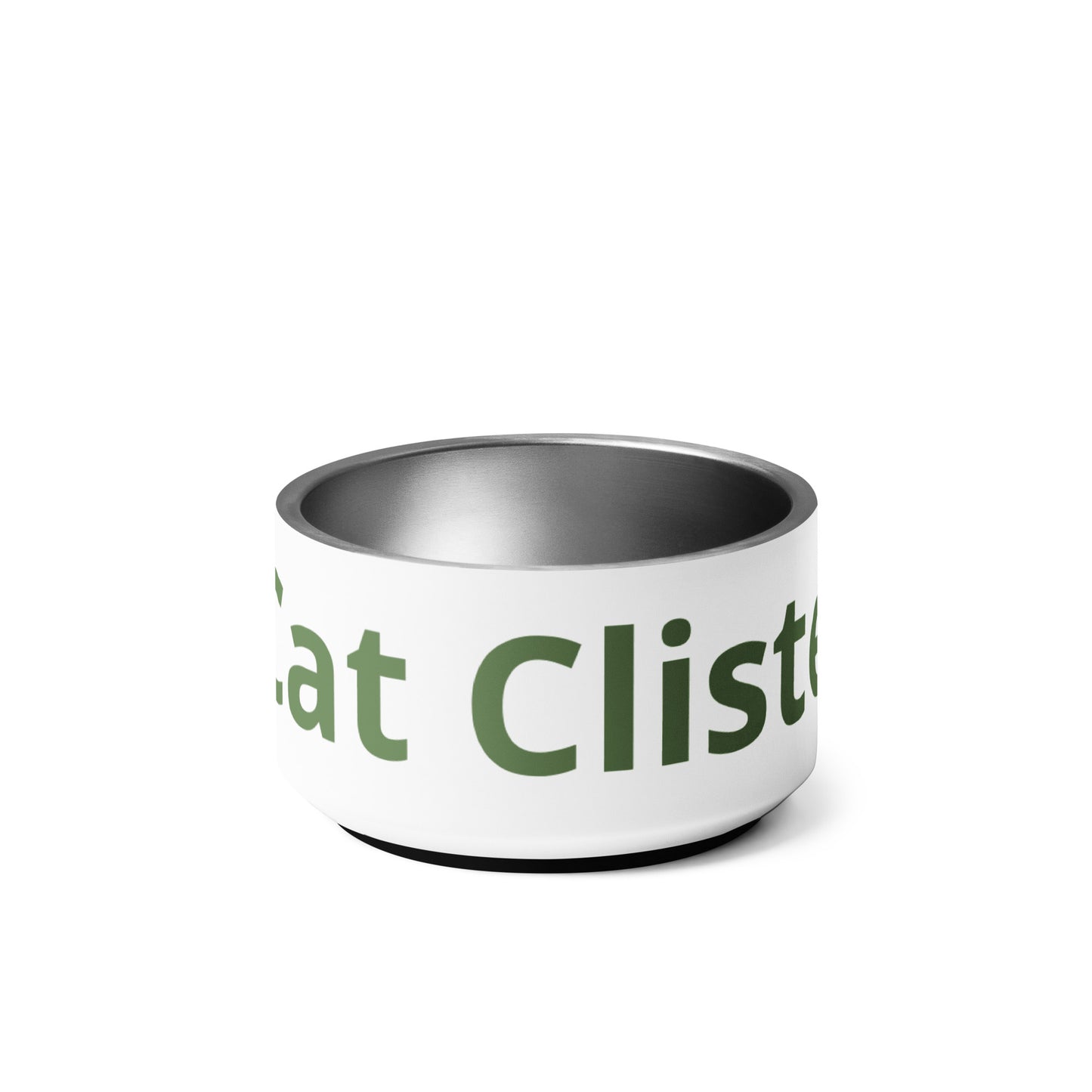 Cat Cliste (Clever Cat) - Personalized Irish Language Pet bowl