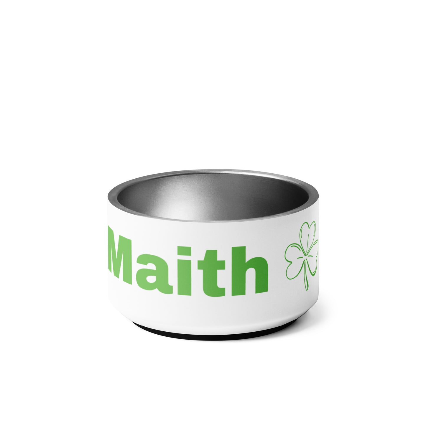 Madra Maith (Good Dog) - Personalized Irish Language Pet bowl