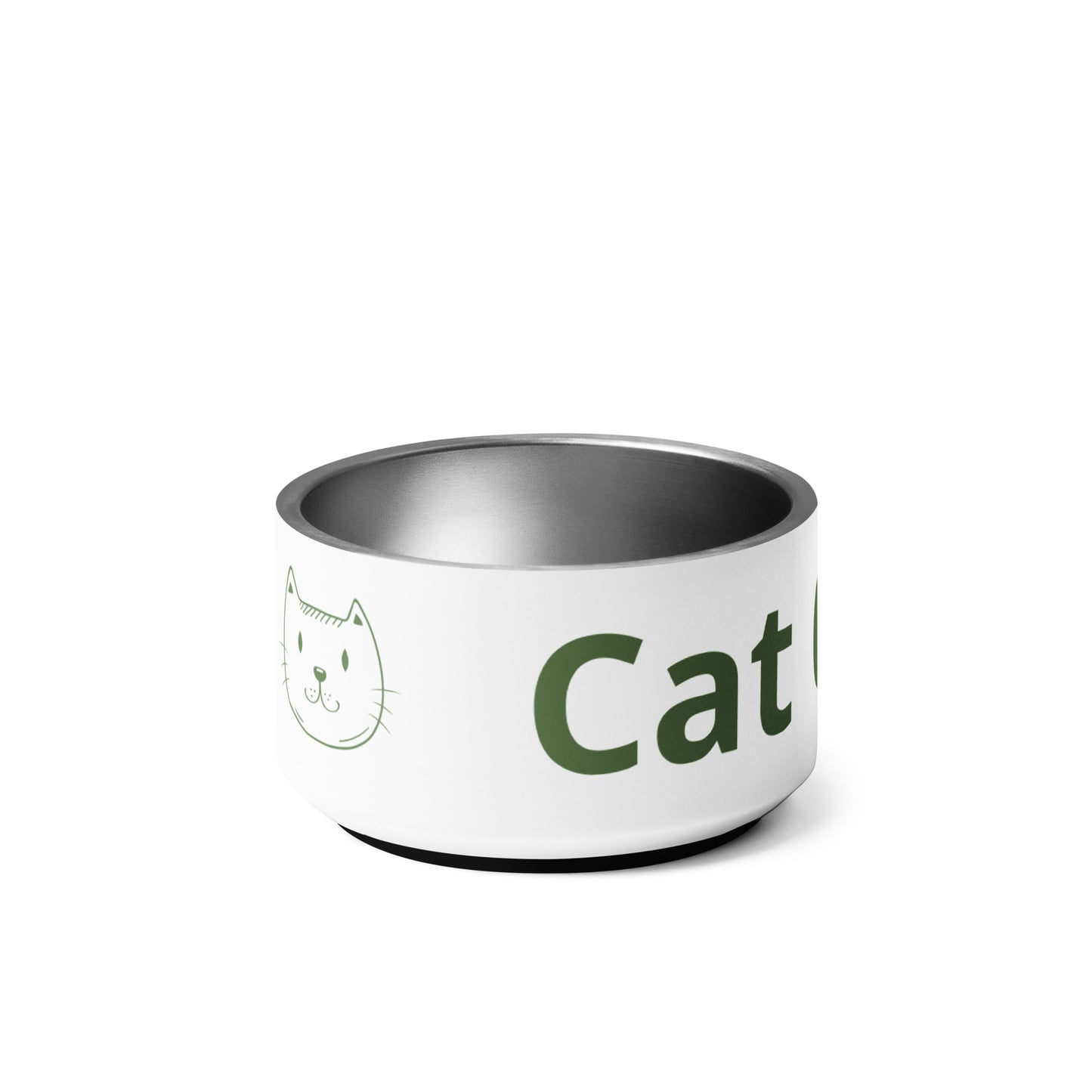 Cat Cliste (Clever Cat) - Personalized Irish Language Pet bowl