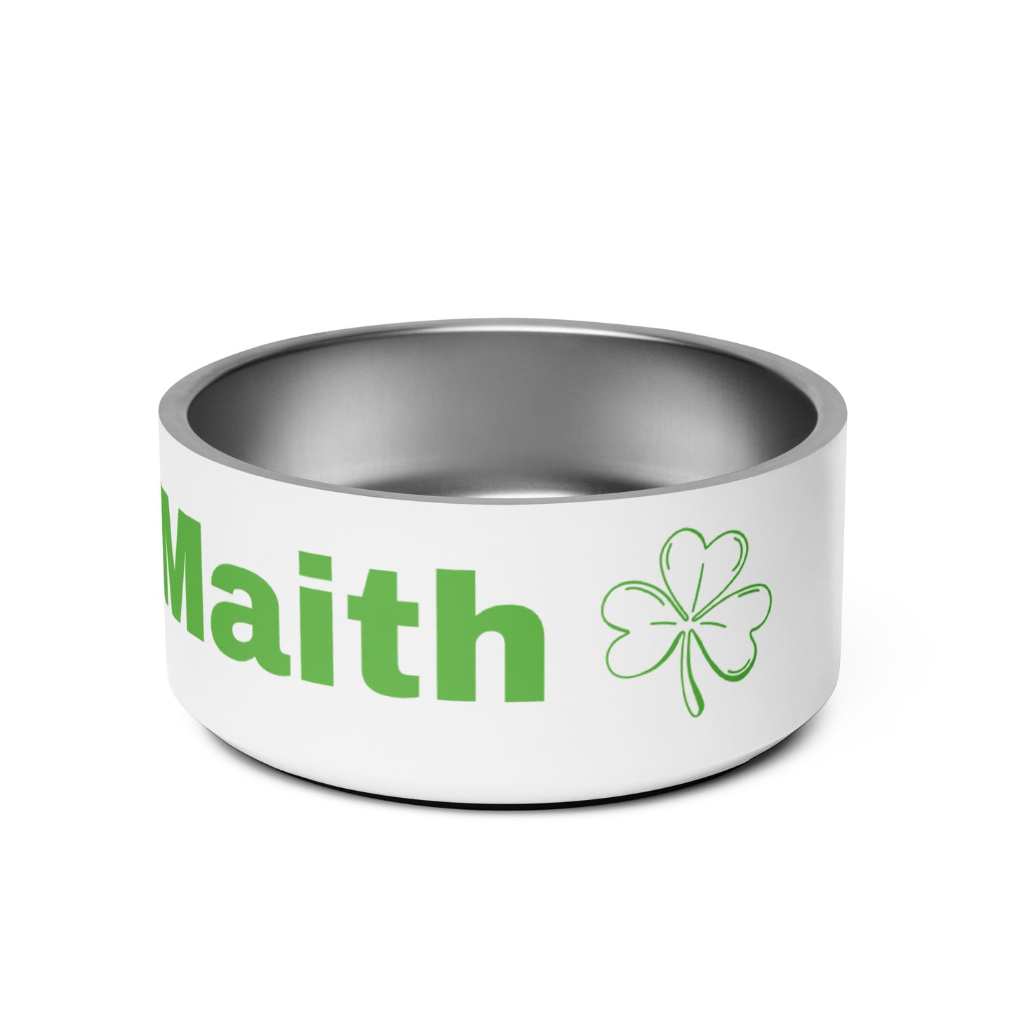 Madra Maith (Good Dog) - Personalized Irish Language Pet bowl