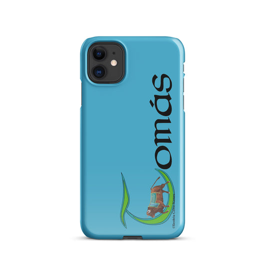 Tomás (Thomas) - Personalized Snap Case for iPhone® with Irish name Tomás