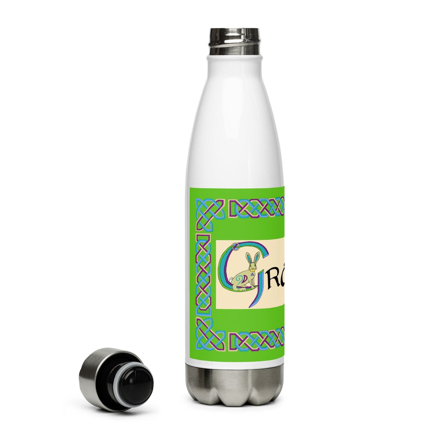 Gráinne (Grace )- Personalized Stainless Steel Water Bottle with Irish name Gráinne