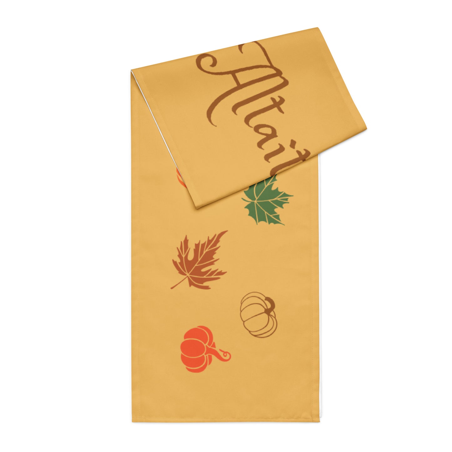 Lá Altaithe Sona (Happy Thanksgiving) Irish Language Table Runner