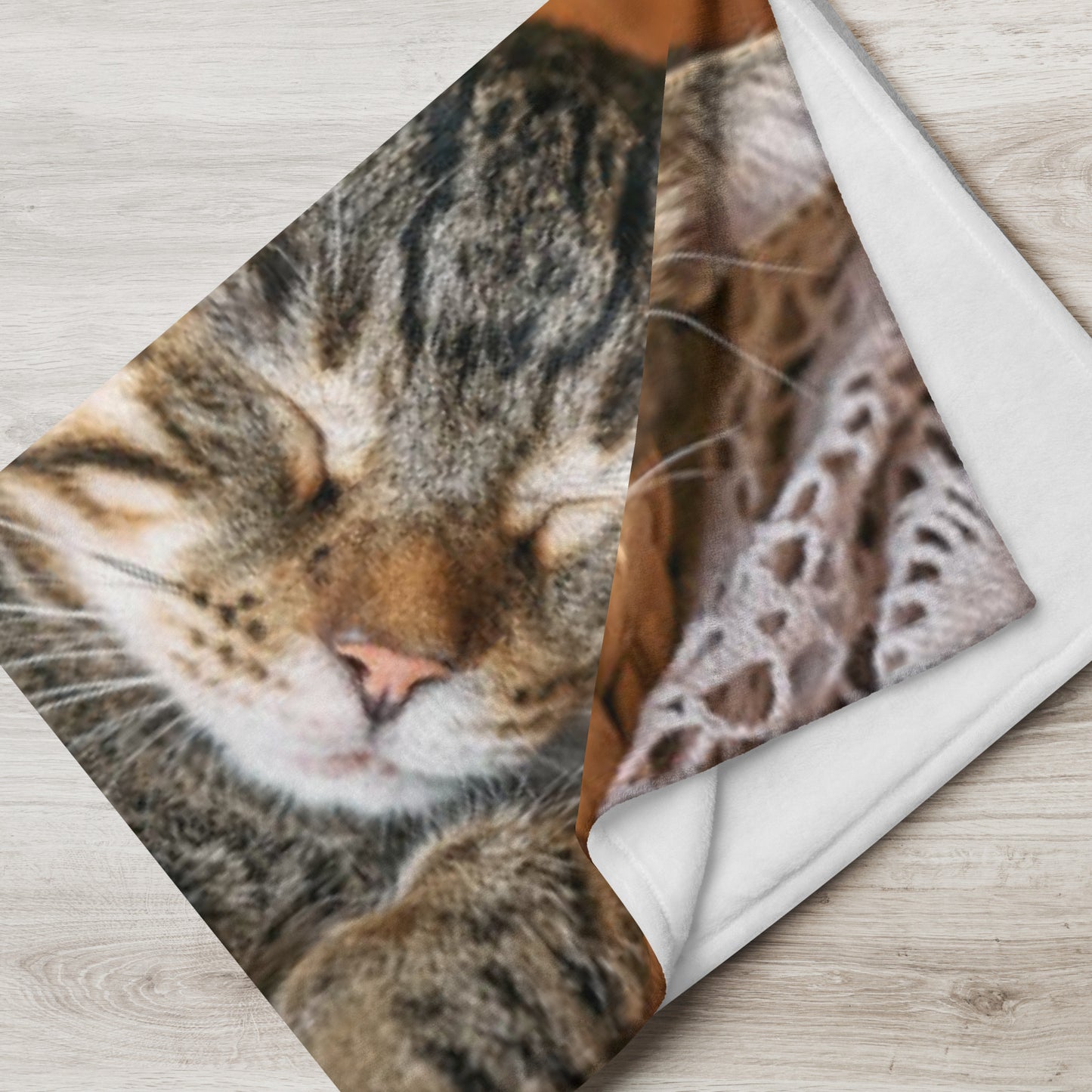 Lá Altaithe Sona (Happy Thanksgiving) Irish Language Throw Blanket (Cat Design)
