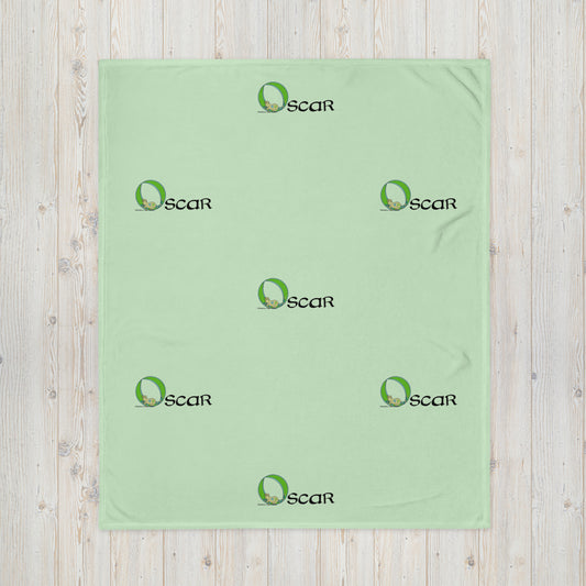 Oscar- Personalized Baby Blanket with Irish name Oscar