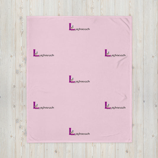 Luighseach (Lucy) - Personalized Baby Blanket with Irish name Luighseach