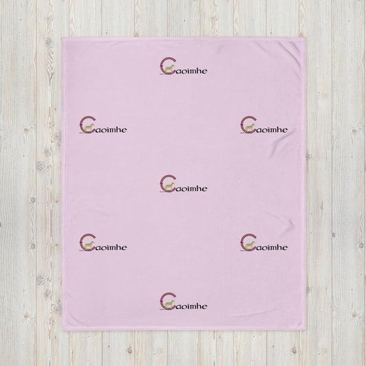 Caoimhe (Keeva) - Personalized Baby Blanket with Irish name Caoimhe