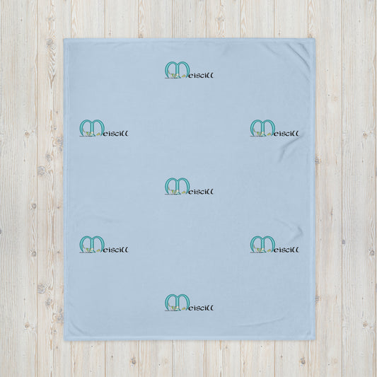 Meiscill (Max) - Personalized Baby Blanket with Irish name Meiscill