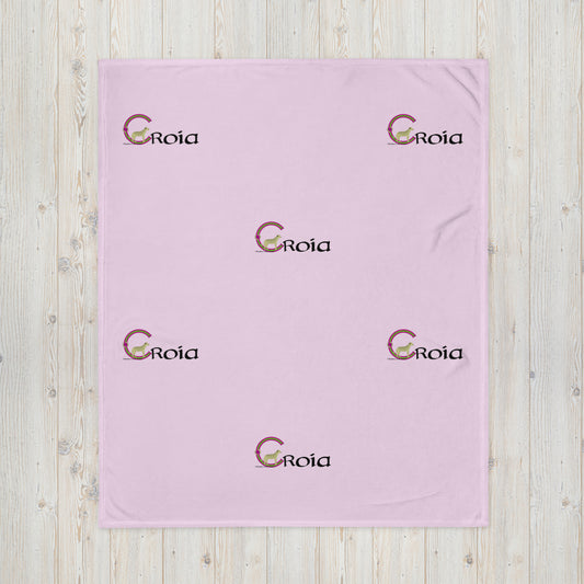 Croía (Cerys) - Personalized Baby Blanket with Irish name Croía