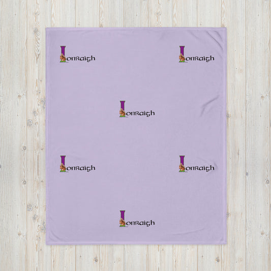 Ionraigh (Zara) - Personalized Baby Blanket with Irish name Ionraigh