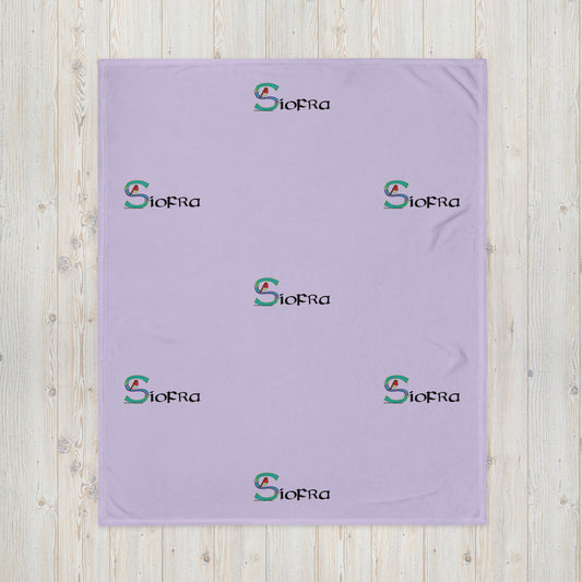 Síofra (Fay) - Personalized Baby Blanket with Irish name Síofra